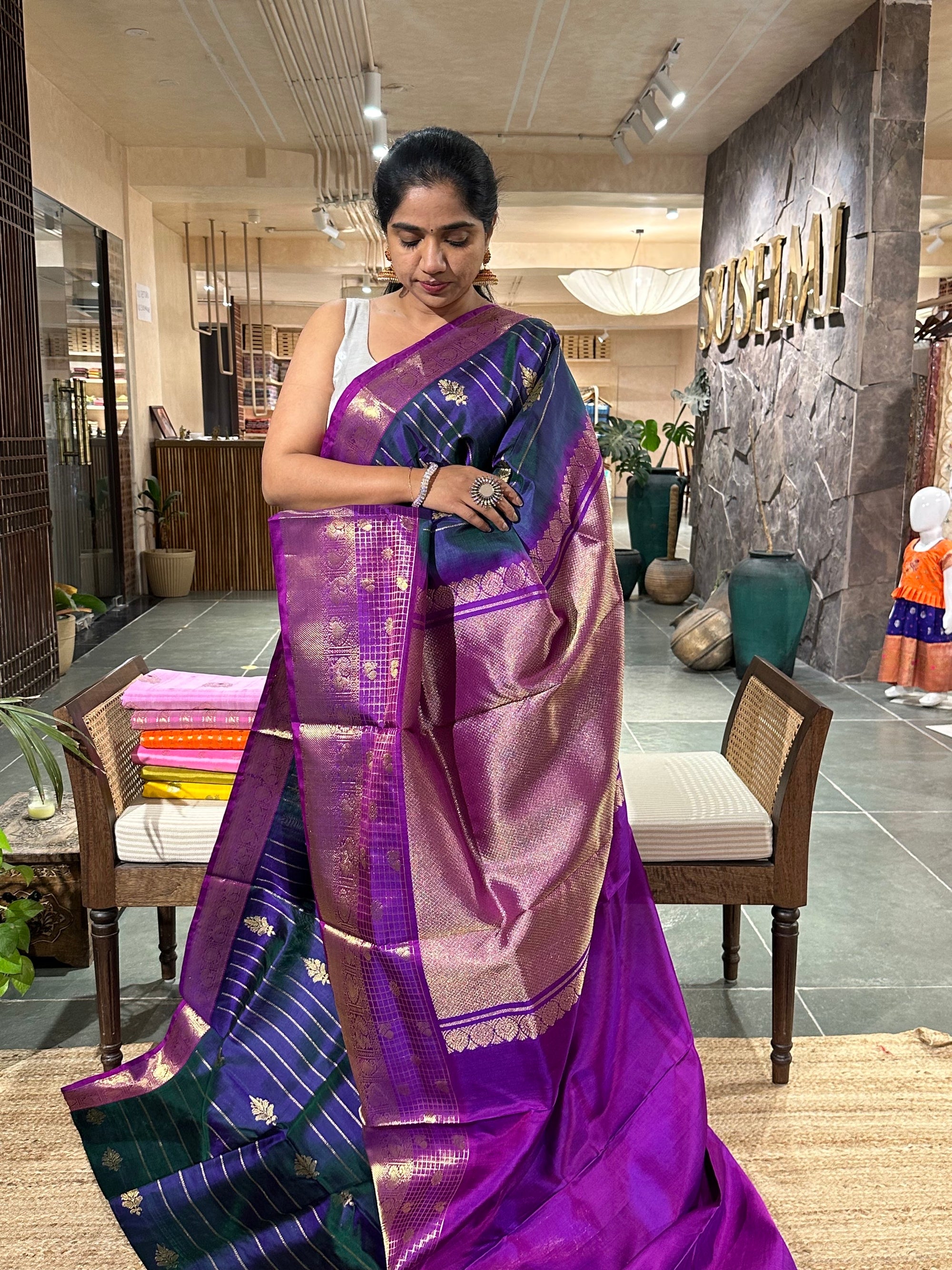 Venkatagiri Handloom Pure Silk Saree