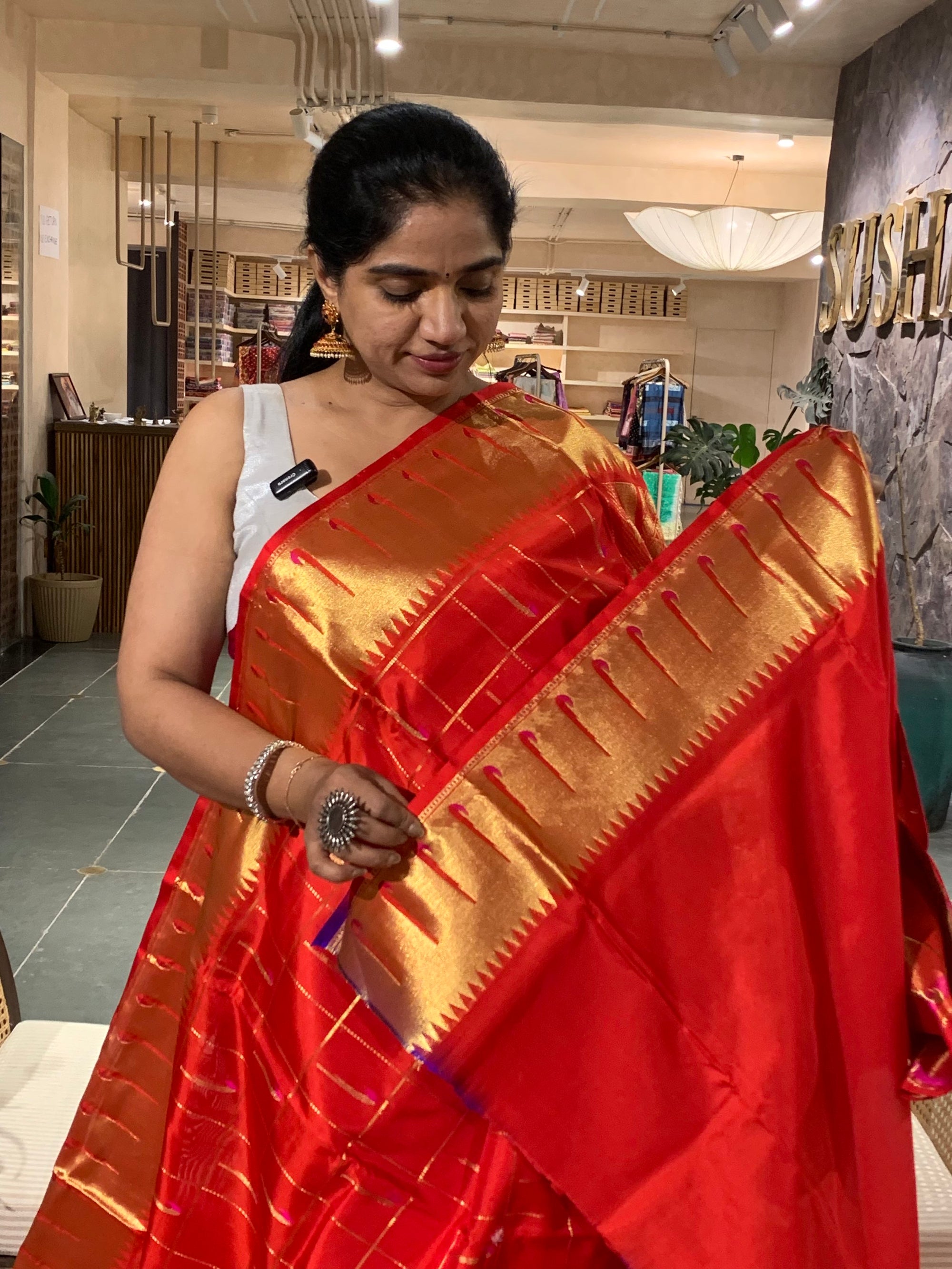 Venkatagiri Handloom Pure Silk Saree