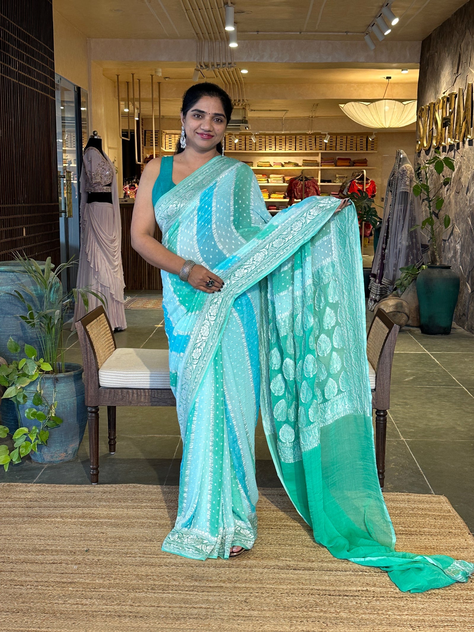 Banarasi Khaddi gorgette