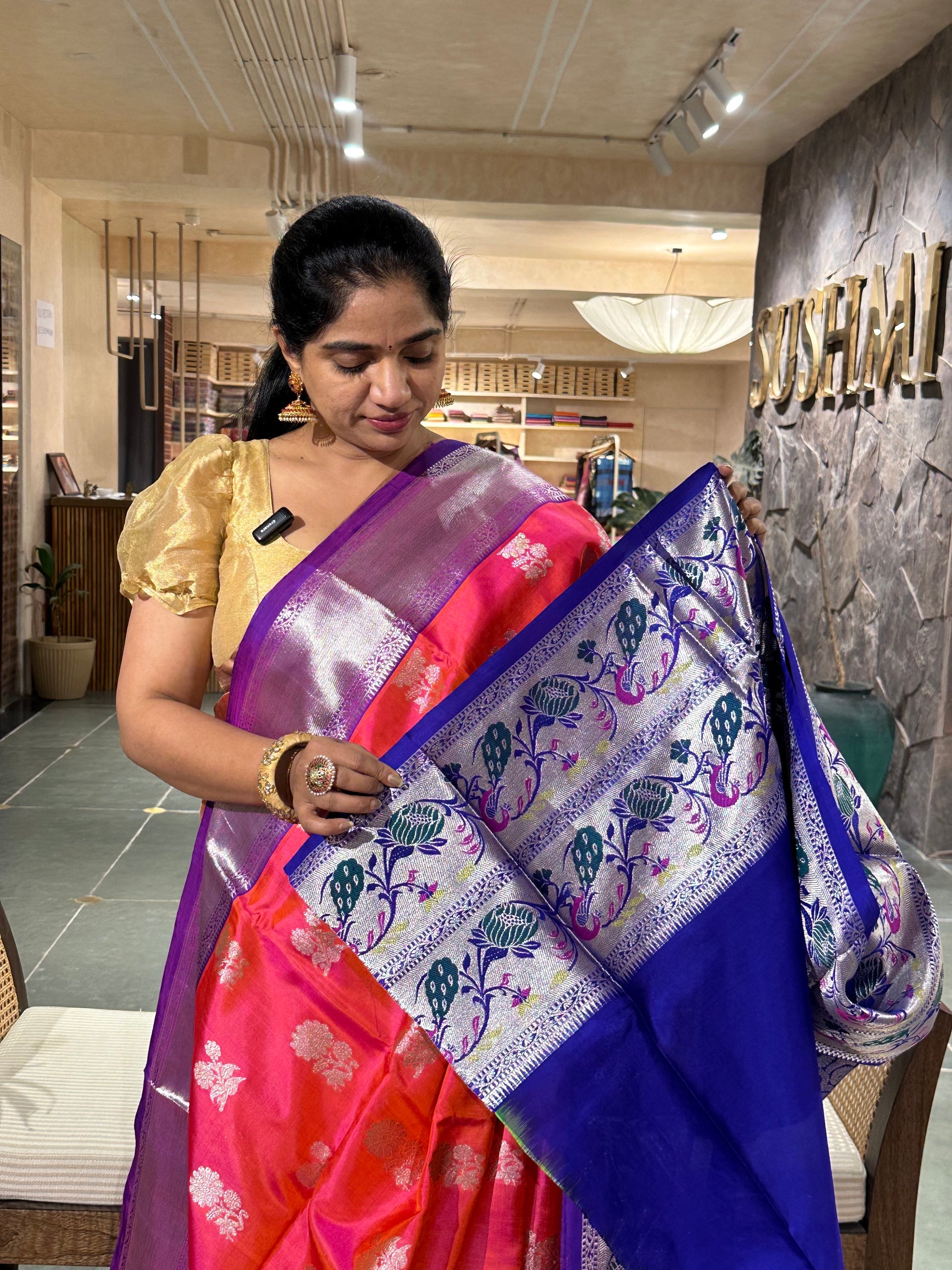 Venkatagiri Handloom Pure Silk Saree