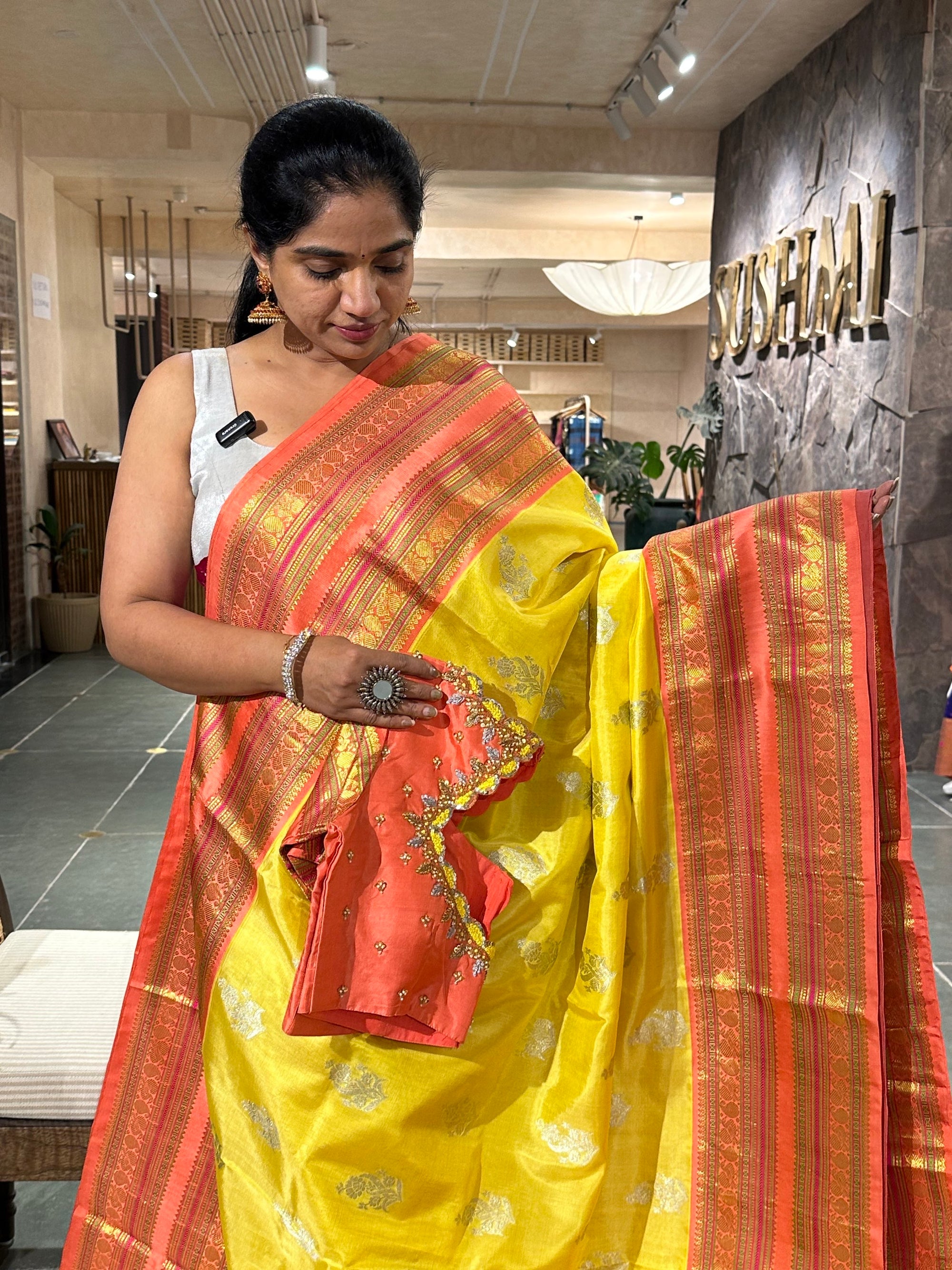 Venkatagiri Handloom Pure Silk Saree