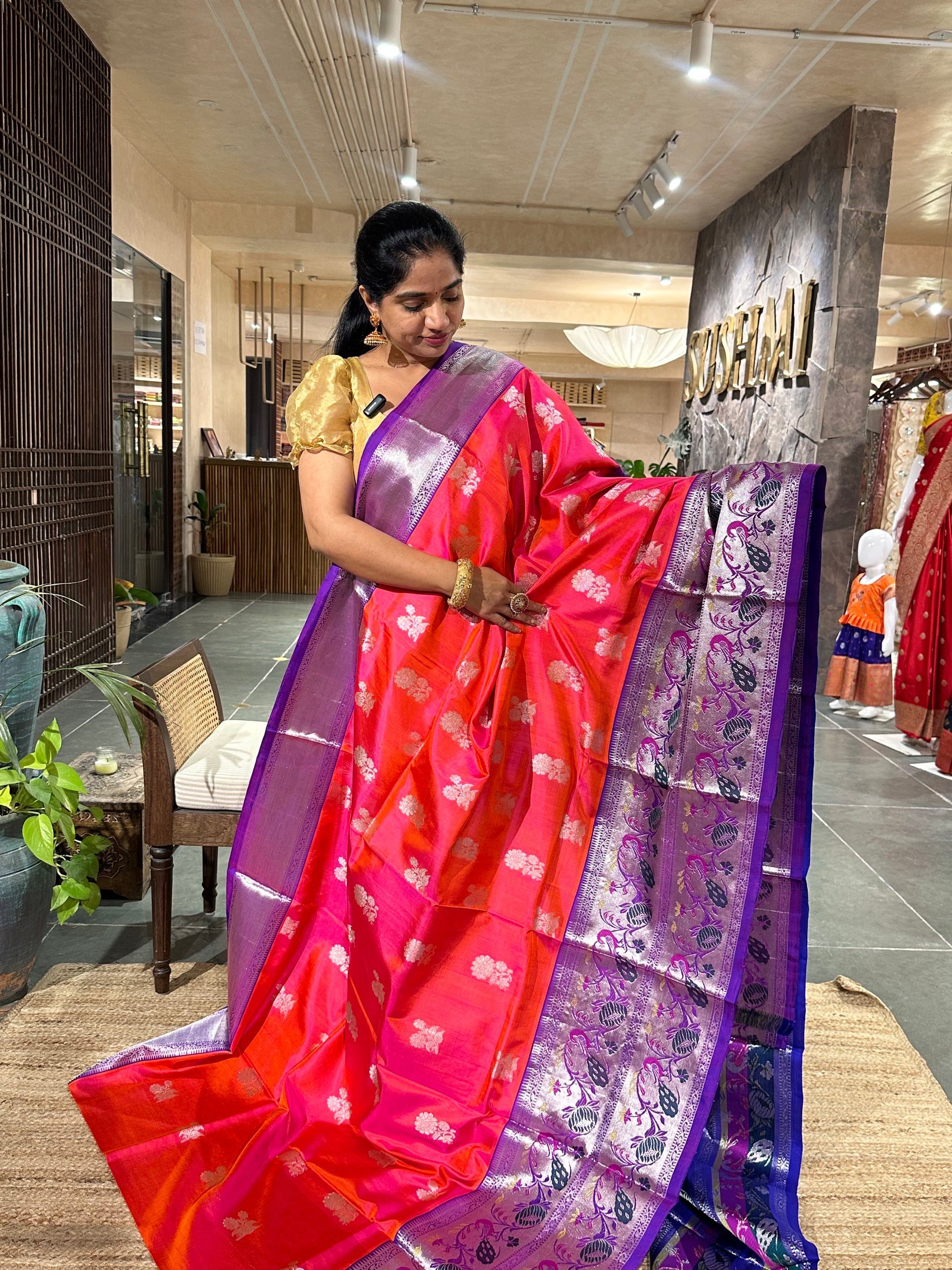 Venkatagiri Handloom Pure Silk Saree