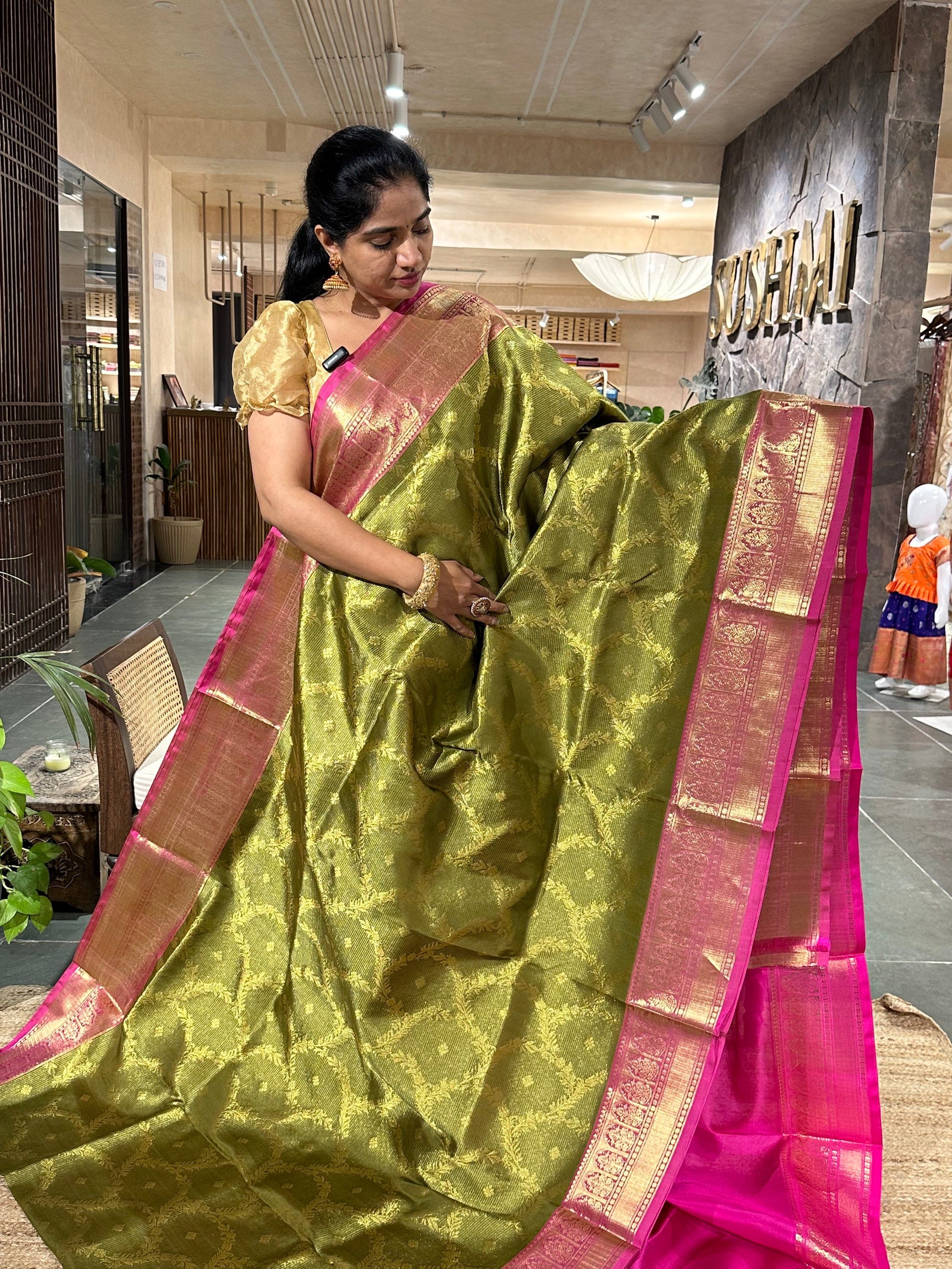 Venkatagiri Handloom Pure Silk Saree