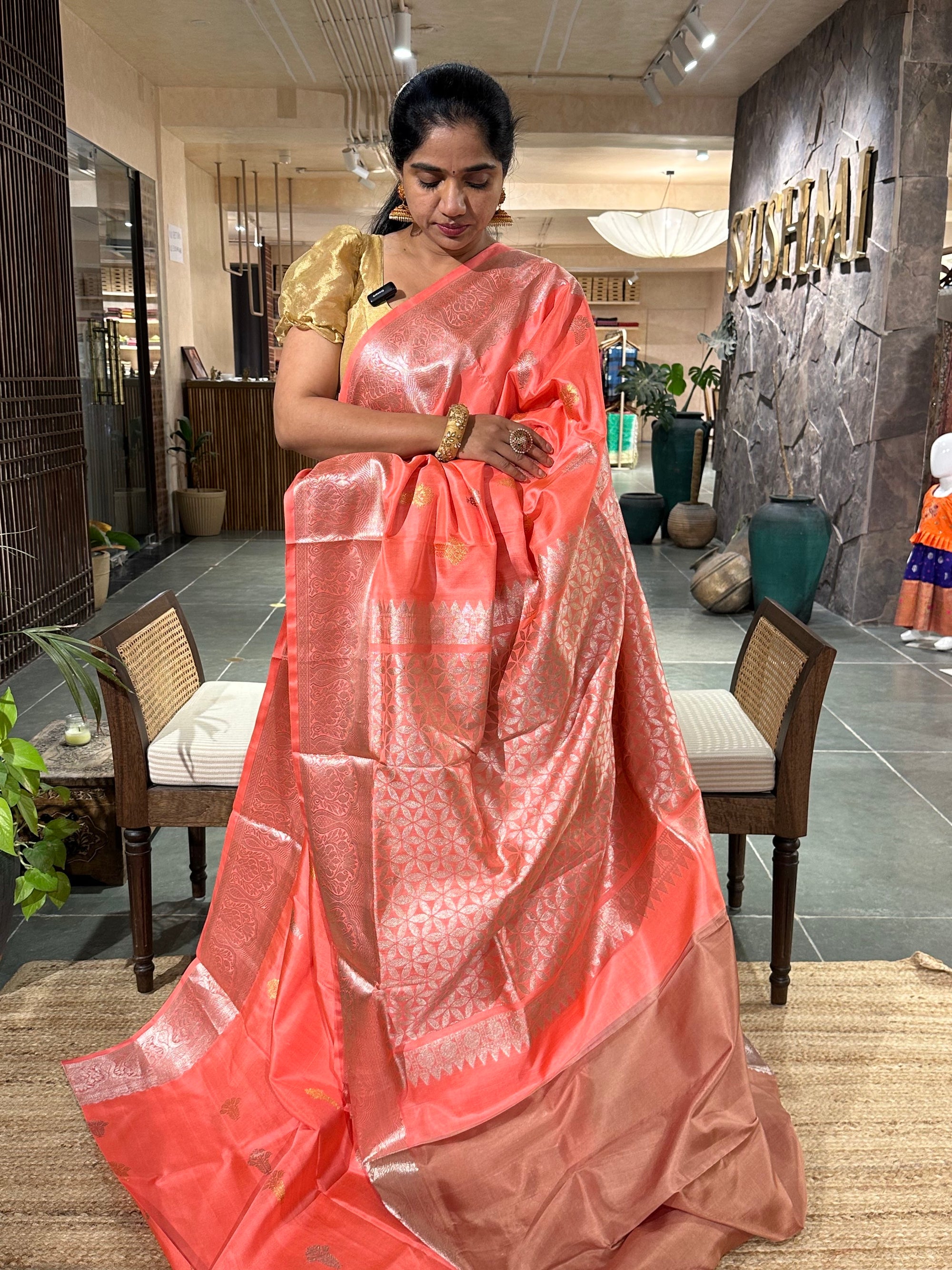 Venkatagiri Handloom Pure Silk Saree