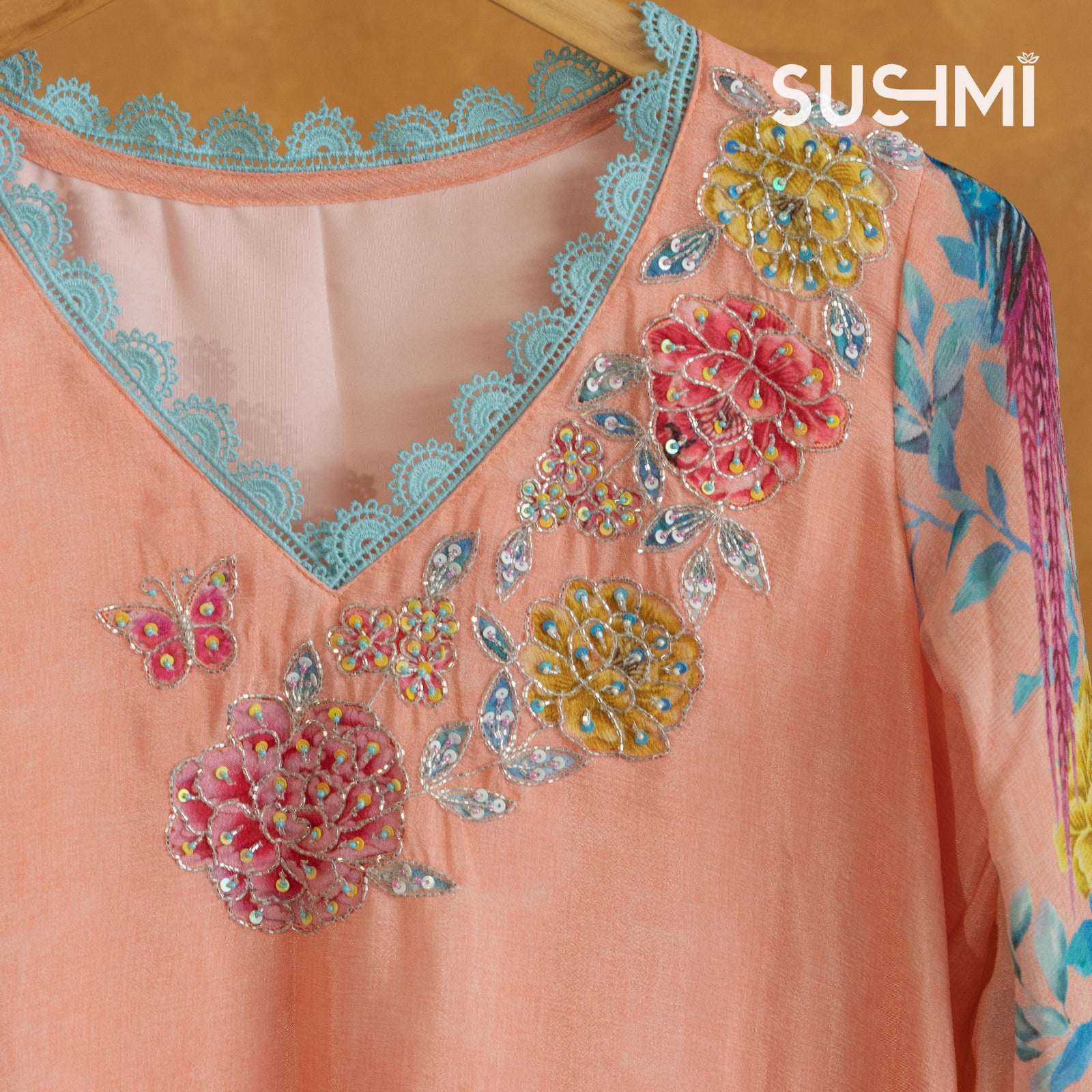 Pure Chinnon Printed Coordset