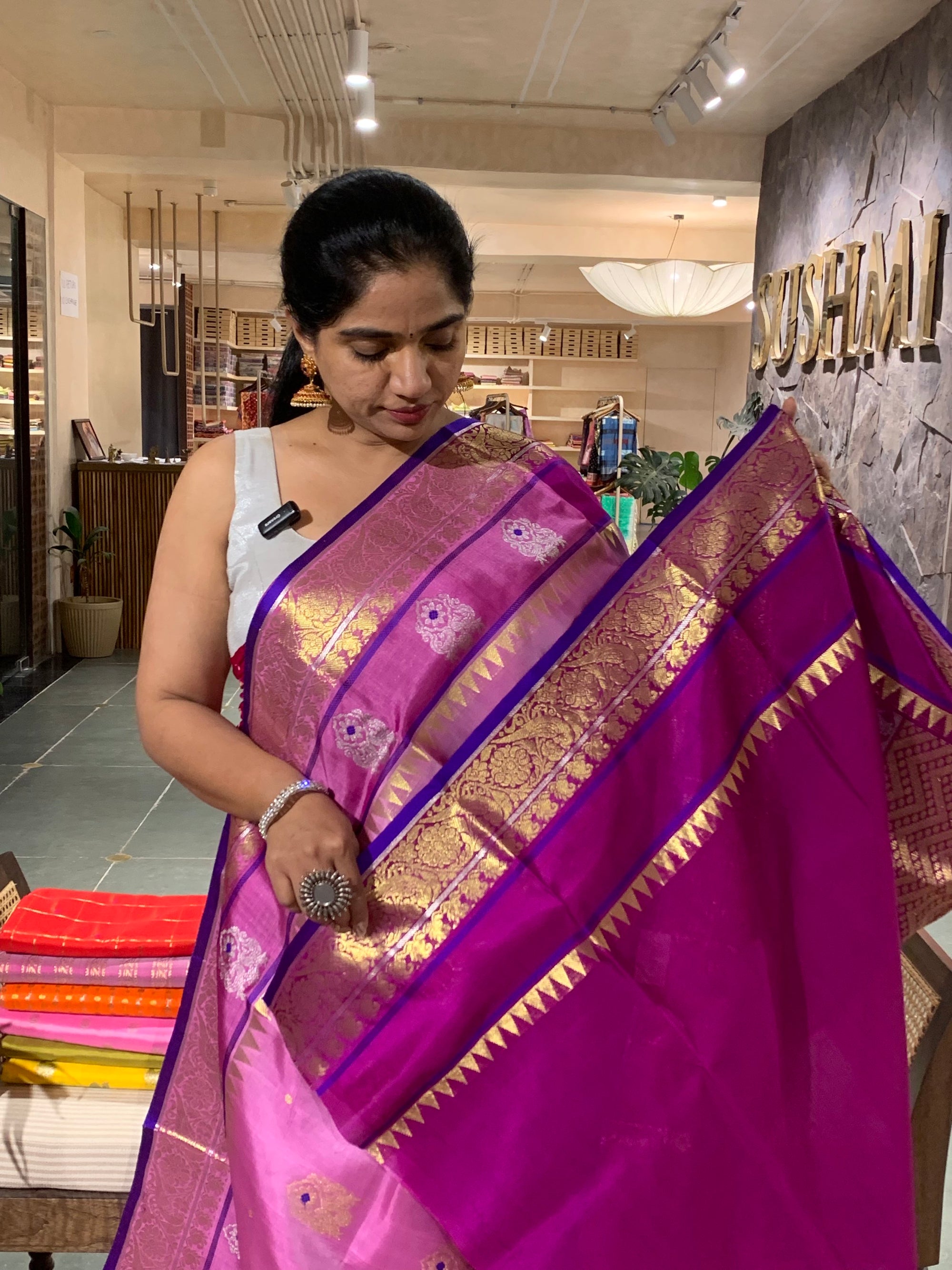 Venkatagiri Handloom Pure Silk Saree